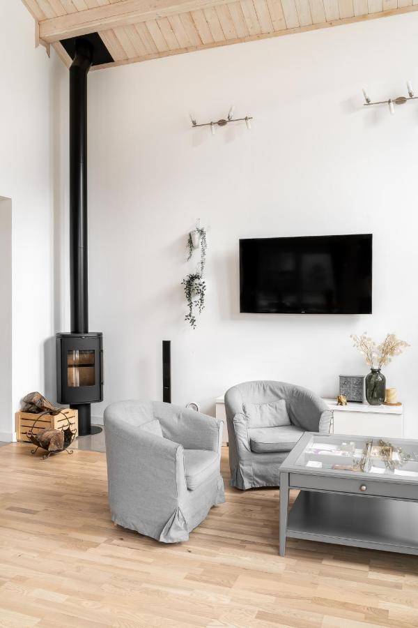 Babiogorska Perelka W Skandynawskim Stylu Z Sauna I Kominkiem Jordanow Extérieur photo