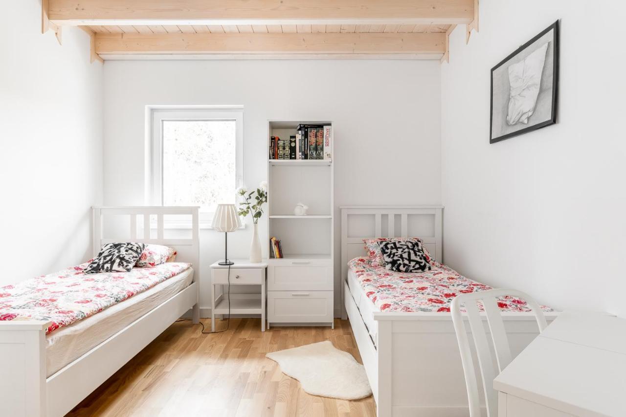 Babiogorska Perelka W Skandynawskim Stylu Z Sauna I Kominkiem Jordanow Extérieur photo